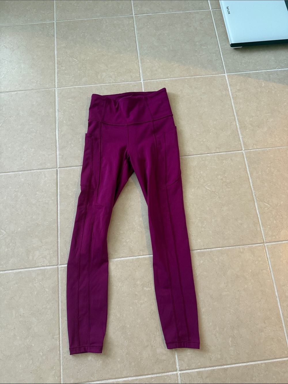 Athleta Women’s Magenta Active Leggings